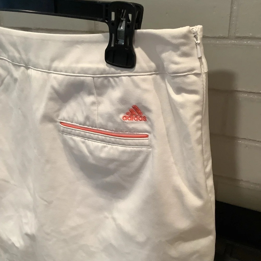 #13 Sporty and Fun Adidas Clima Cool White Skort Size 8 - Picture 6 of 6